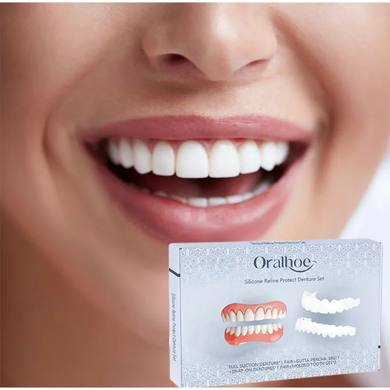 Denture Modification and Beauty Teeth Set