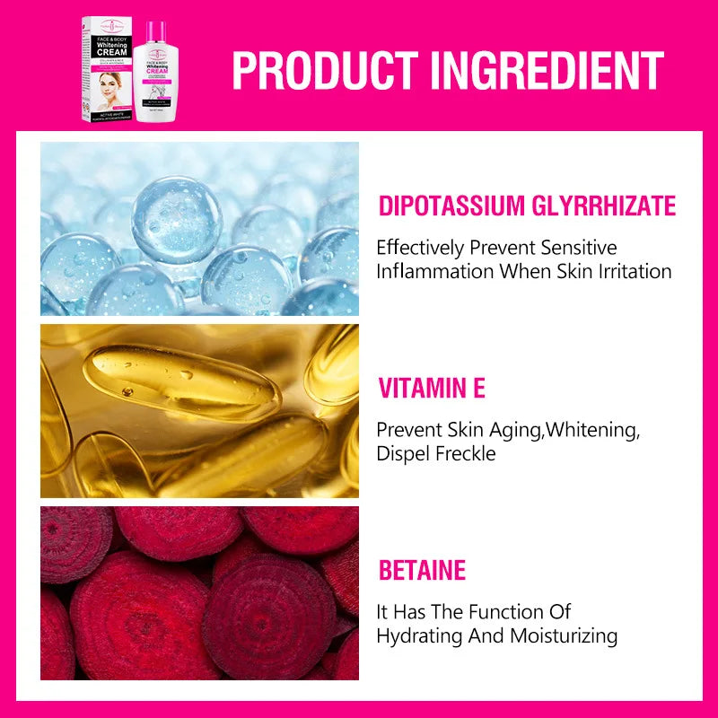 Face Body Bleaching Cream