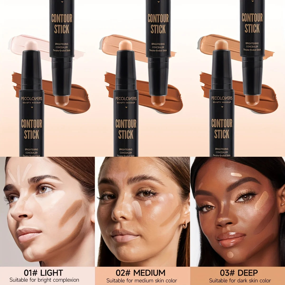 Concealer Contouring for Face