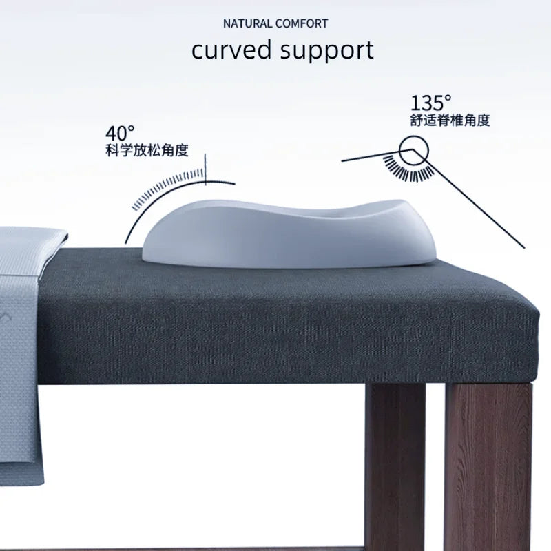 Memory Foam U Shape Beauty Salon Face Pillow