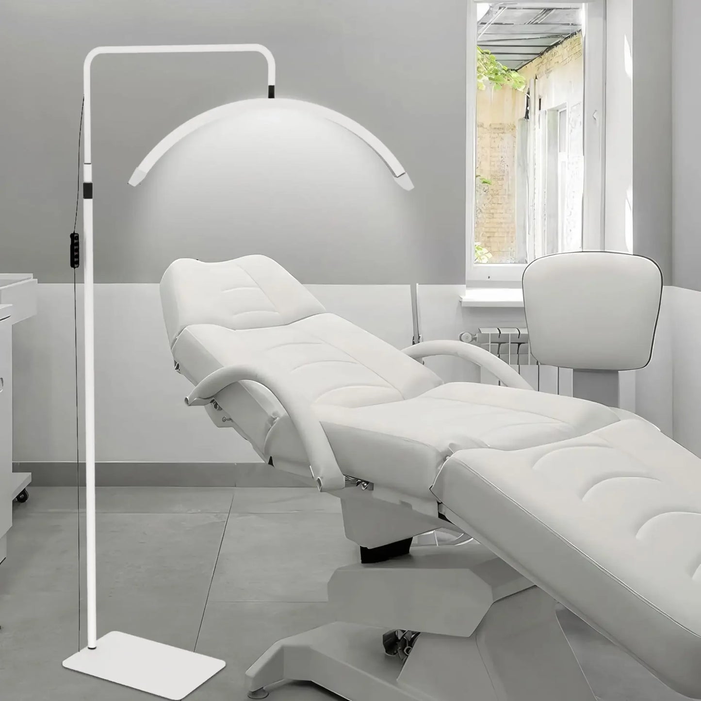 LED Beauty Light Half Moon Floor Standing
