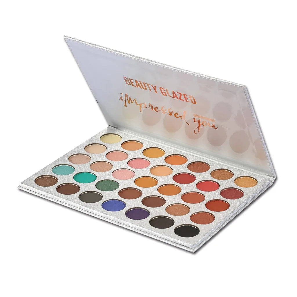 BEAUTY GLAZED Impressed Me Perfect 35 Colors Palette