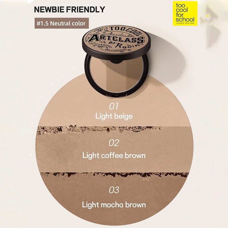 K-Beauty Matte Powder Contour Palette