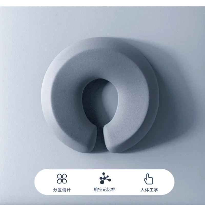 Memory Foam U Shape Beauty Salon Face Pillow