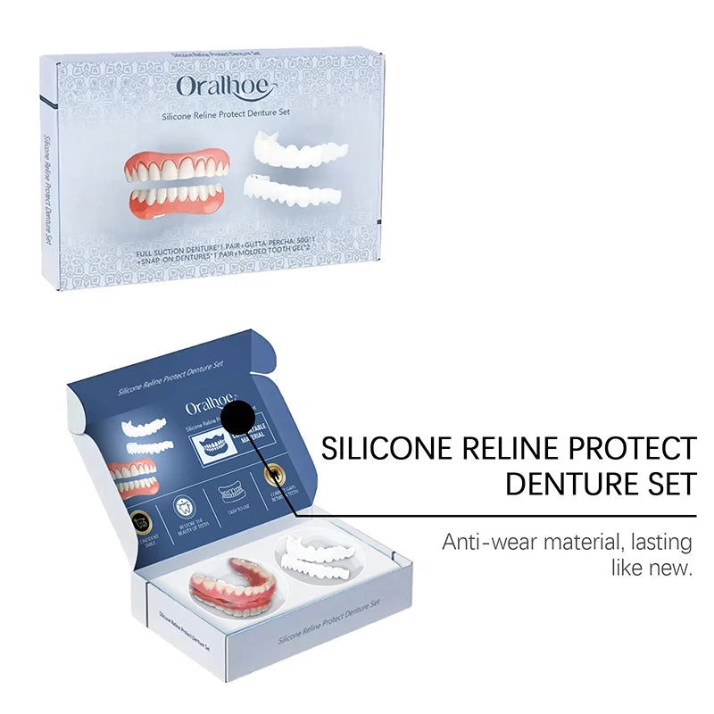 Denture Modification and Beauty Teeth Set