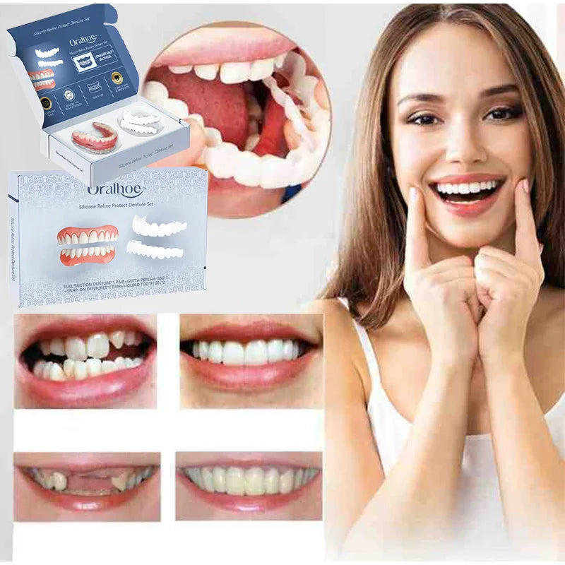 Denture Modification and Beauty Teeth Set